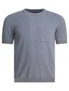 Rakkì Chest-pocket Short-sleeve T-shirt In Gray