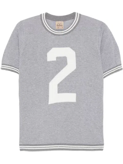 Rakkì Grey Cotton T-shirt