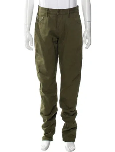 Pre-owned Raleigh Denim Big Sur Canvas Graham Chinos In Green