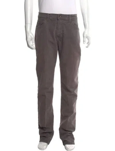 Pre-owned Raleigh Denim Chinos In Gray