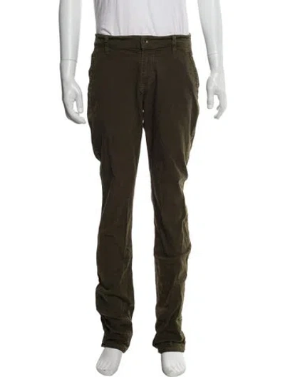 Pre-owned Raleigh Denim Chinos In Green