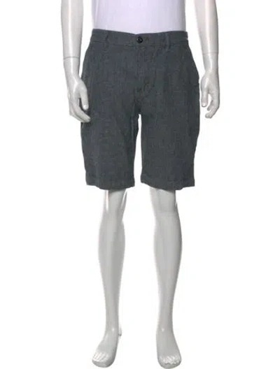 Pre-owned Raleigh Denim Jogger Shorts In Gray