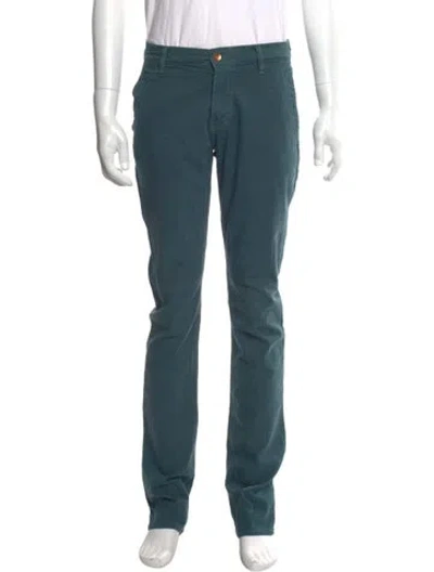 Pre-owned Raleigh Denim Pants In Blue