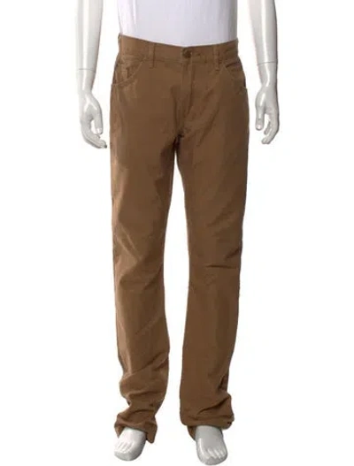 Pre-owned Raleigh Denim Pants In Brown