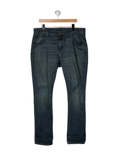 Pre-owned Raleigh Denim Skinny Jeans In Green