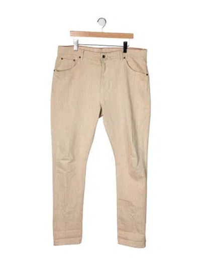 Pre-owned Raleigh Denim Skinny Jeans In Neutral