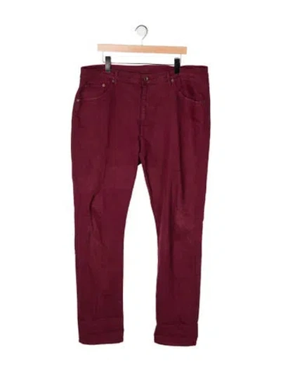 Pre-owned Raleigh Denim Skinny Jeans In Pink