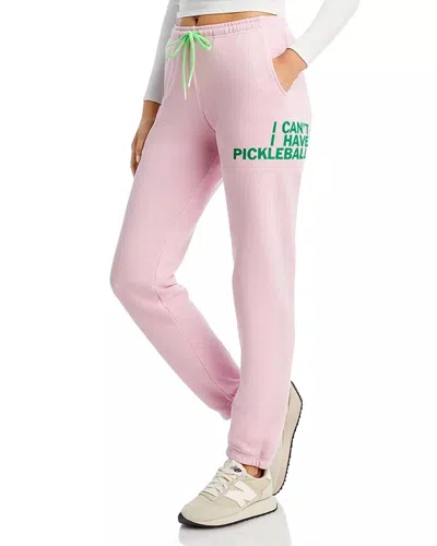 Rally Club Royal Pickleball Sweatpants In Pink
