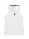 Rally Club Women's Serena Pointelle Tank Top In White In White