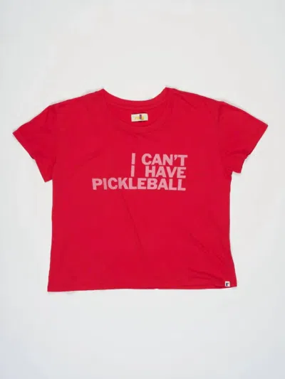 Rally Club Women's Tex Graphic T-shirt In Red