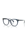 Ralph 49mm Phantos Optical Glasses In Blue