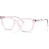 Ralph 49mm Phantos Optical Glasses In Pink