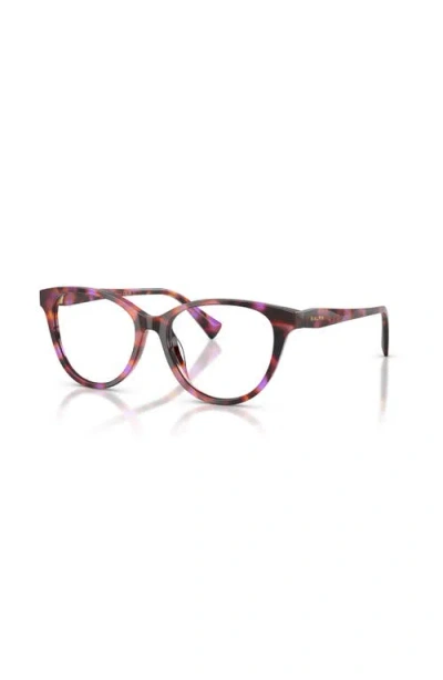 Ralph 51mm Butterfly Optical Glasses In Brown