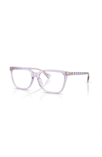 RALPH RALPH 52MM BUTTERFLY OPTICAL GLASSES