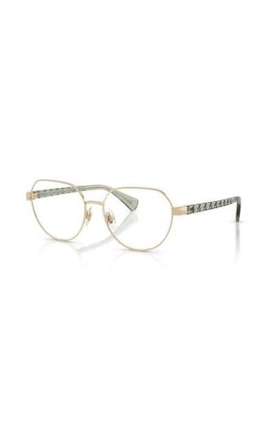 Ralph 52mm Irregular Optical Glasses In Gray