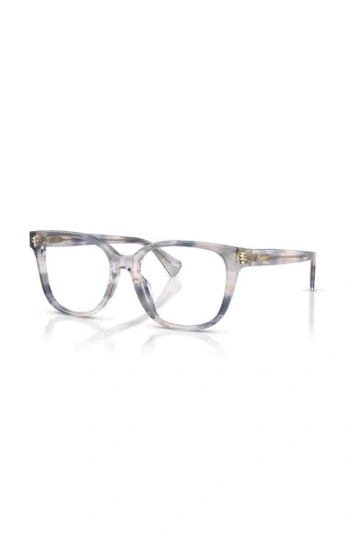 Ralph 52mm Square Optical Glasses In Gray