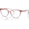 Ralph 53mm Cat Eye Optical Glasses In Brown
