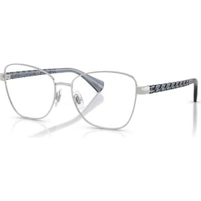 Ralph 53mm Irregular Optical Glasses In Gray