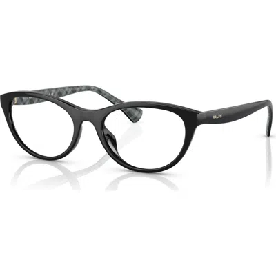 Ralph 53mm Oval Optical Glasses In Black