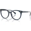 Ralph 49mm Phantos Optical Glasses In Blue