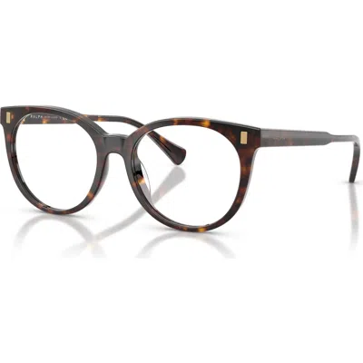 Ralph 53mm Phantos Optical Glasses In Brown