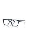Ralph 53mm Rectangle Optical Glasses In Black