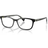 Ralph 53mm Rectangle Optical Glasses In Black