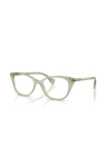Ralph 53mm Rectangle Optical Glasses In Gray