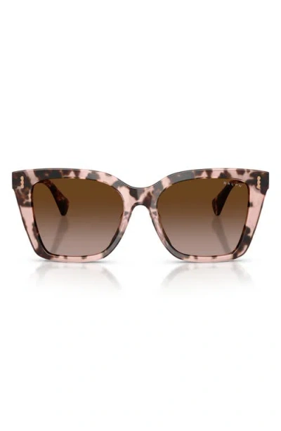 Ralph 53mm Square Sunglasses In Brown