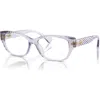 Ralph 55mm Oval Optical Glasses In Purple