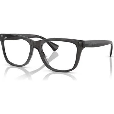 Ralph 55mm Rectangle Optical Glasses In Blue