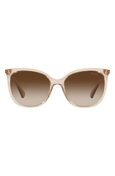 Ralph 56mm Gradient Butterfly Sunglasses