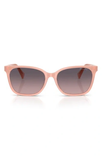 Ralph 56mm Gradient Square Sunglasses In Neutral