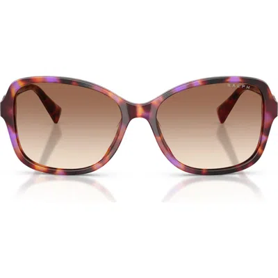 Ralph 57mm Square Sunglasses In Green
