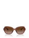 RALPH BY RALPH LAUREN EYEWEAR RALPH BY RALPH LAUREN EYEWEAR BUTTERFLY FRAME SUNGLASSES