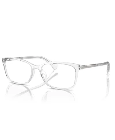 Ralph Lauren Unisex Eyeglasses, A7160u In Shiny Transparent