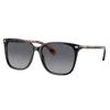 Ralph Lauren Ra 5293 6037t3 56mm Womens Square Sunglasses In Black