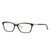Ralph Lauren Ra 7044 601 50mm Womens Cat-eye Eyeglasses 50mm In Black