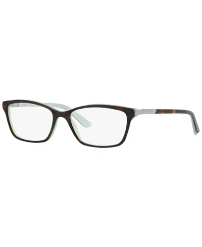 Ralph Lauren Ra7044 Women's Cat Eye Eyeglasses In Havana