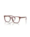 Ralph Lauren Women's Eyeglasses, Ra7137u In Shiny Brown Red 1