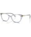 Ralph Lauren Women's Pillow Eyeglasses, Ra714653-o In Blue