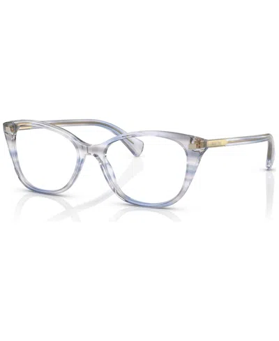 Ralph Lauren Women's Pillow Eyeglasses, Ra714653-o In Blue