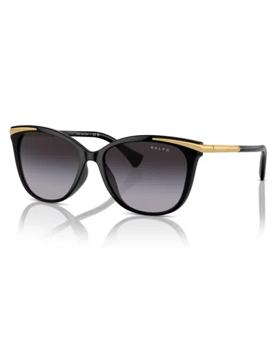 Ralph By Ralph Lauren Women's Sunglasses, Ra5309u In Shiny Black