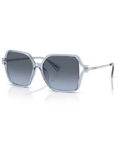 Ralph Lauren Women's Sunglasses Ra5319u In Shiny Transparent Azure