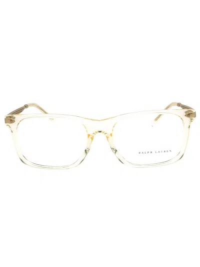 Ralph Lauren 0rl6253u Eyeglasses In 5034 - Yellow /clear Demo Lens