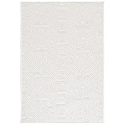 Ralph Lauren 117 Performance Geometric Rug In Ivory
