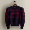 Ralph Lauren 1982 Patterned Crewneck Sweater In Multi