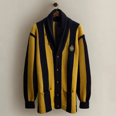 Ralph Lauren 1987 Polo Crest Cardigan In Multi