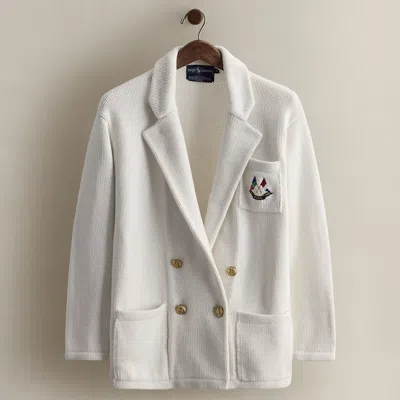 Ralph Lauren 1988 Double-breasted Cardigan In White