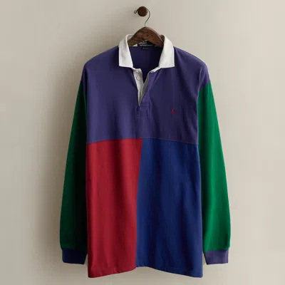 Ralph Lauren 1993 Color-blocked Rugby Shirt In Multi